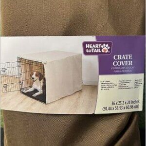 Heart To Tail dog Crate Cover 36x23x24
